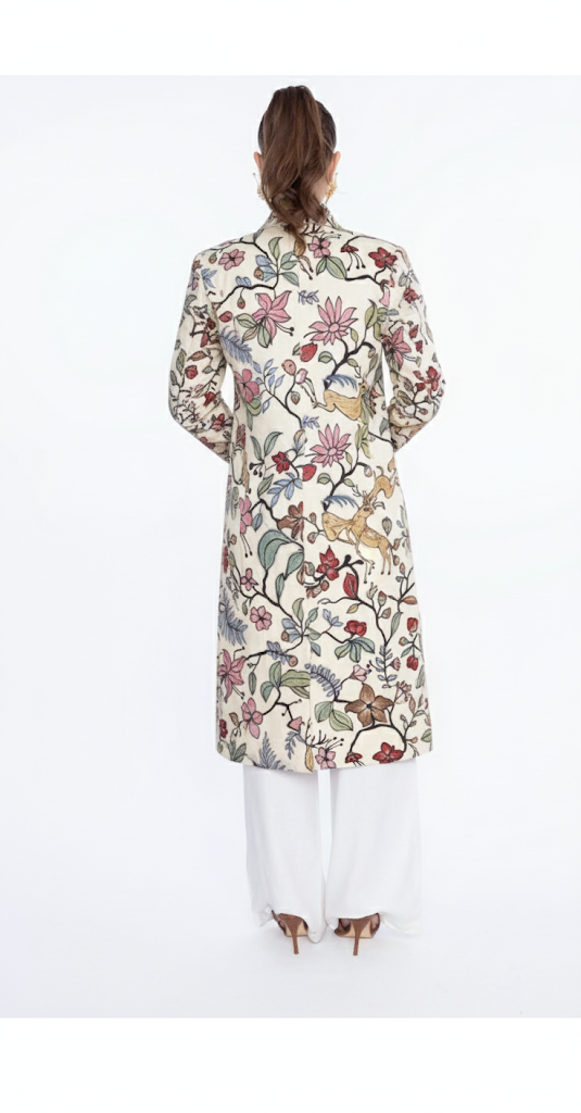 The Chanticleer Hand-Painted Coat