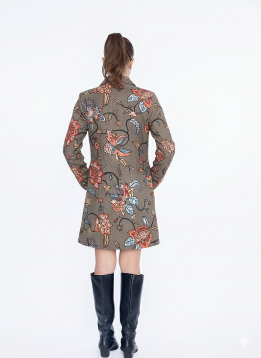 The Wildflower Hand-Painted Jacket