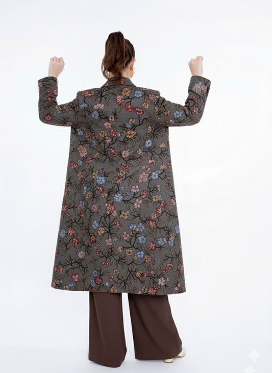The Wildflower Hand-Painted Jacket