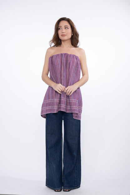 The Purple Free Flow Top