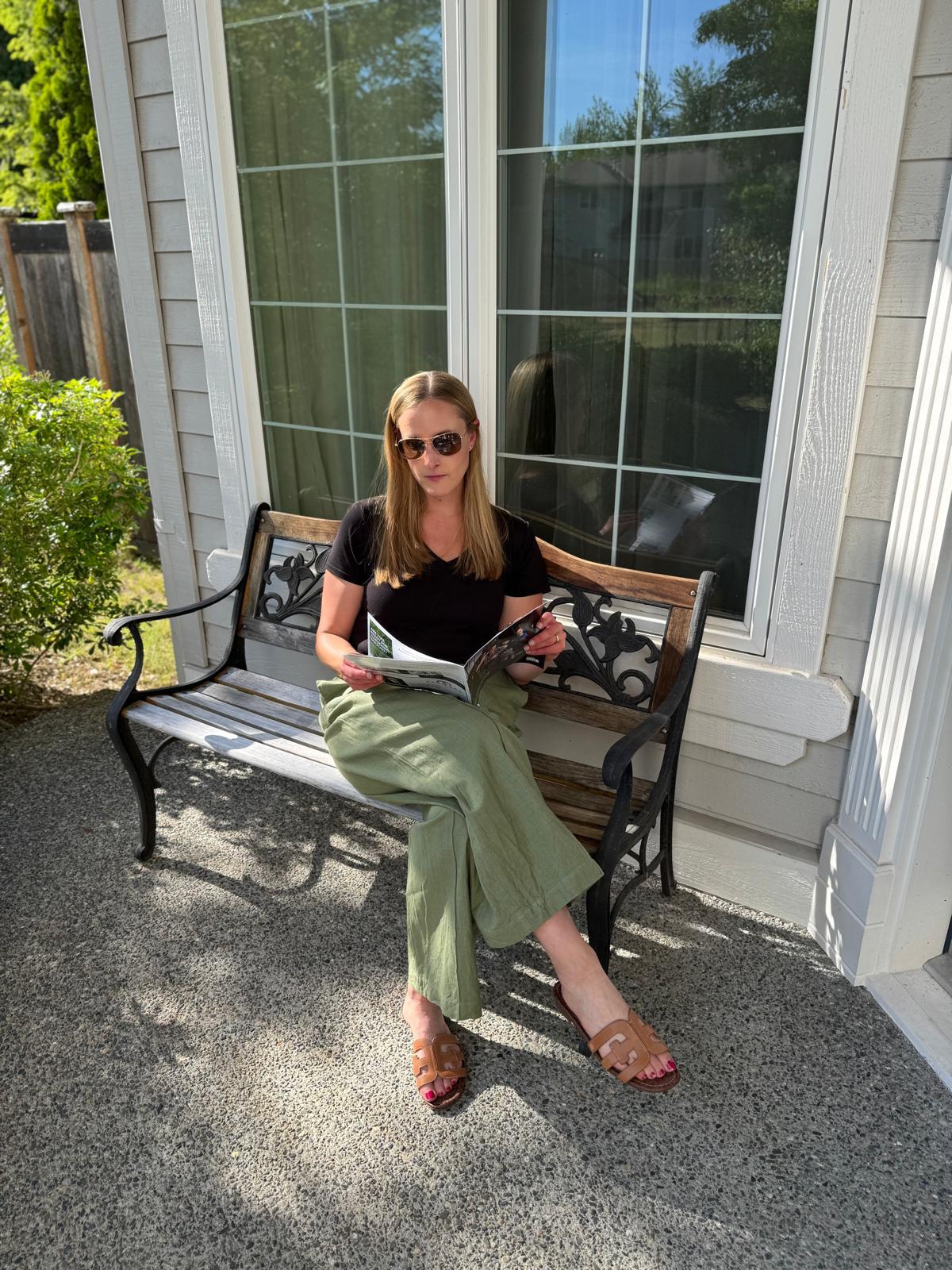 The Olive Green Handwoven Pants