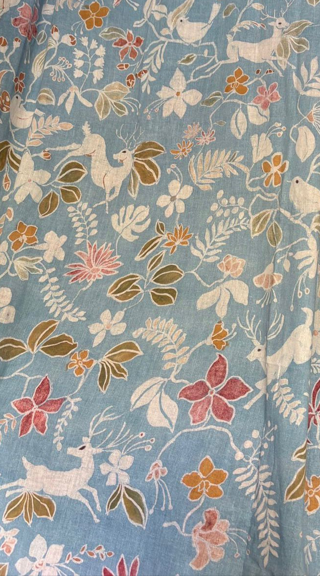 Meadowlark Hand-Painted Jacket